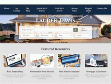 Tablet Screenshot of laurenslistings.com